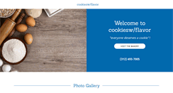 Desktop Screenshot of cookieswflavor.com